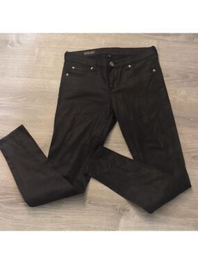 Kut from the kloth black viv toothpick skinny Jeans size 4